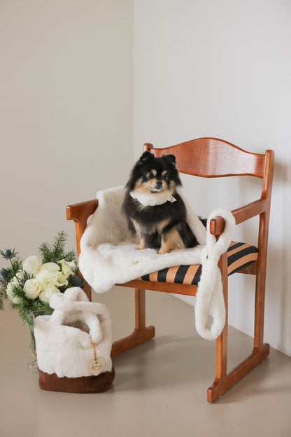 【PRE-ORDER】Eco Fur Angel Blanket アイボリー