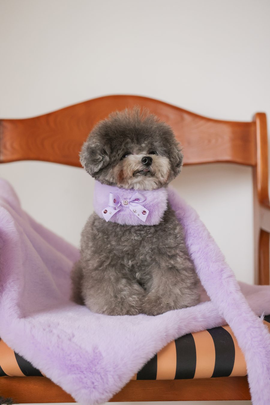 【PRE-ORDER】Eco Fur Angel Blanket ラベンダー