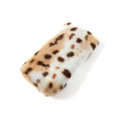【PRE-ORDER】Eco Fur Angel Blanket レオパード