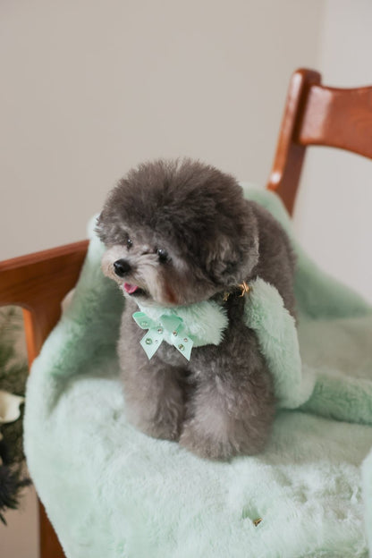 【PRE-ORDER】Eco Fur Angel Blanket ミント