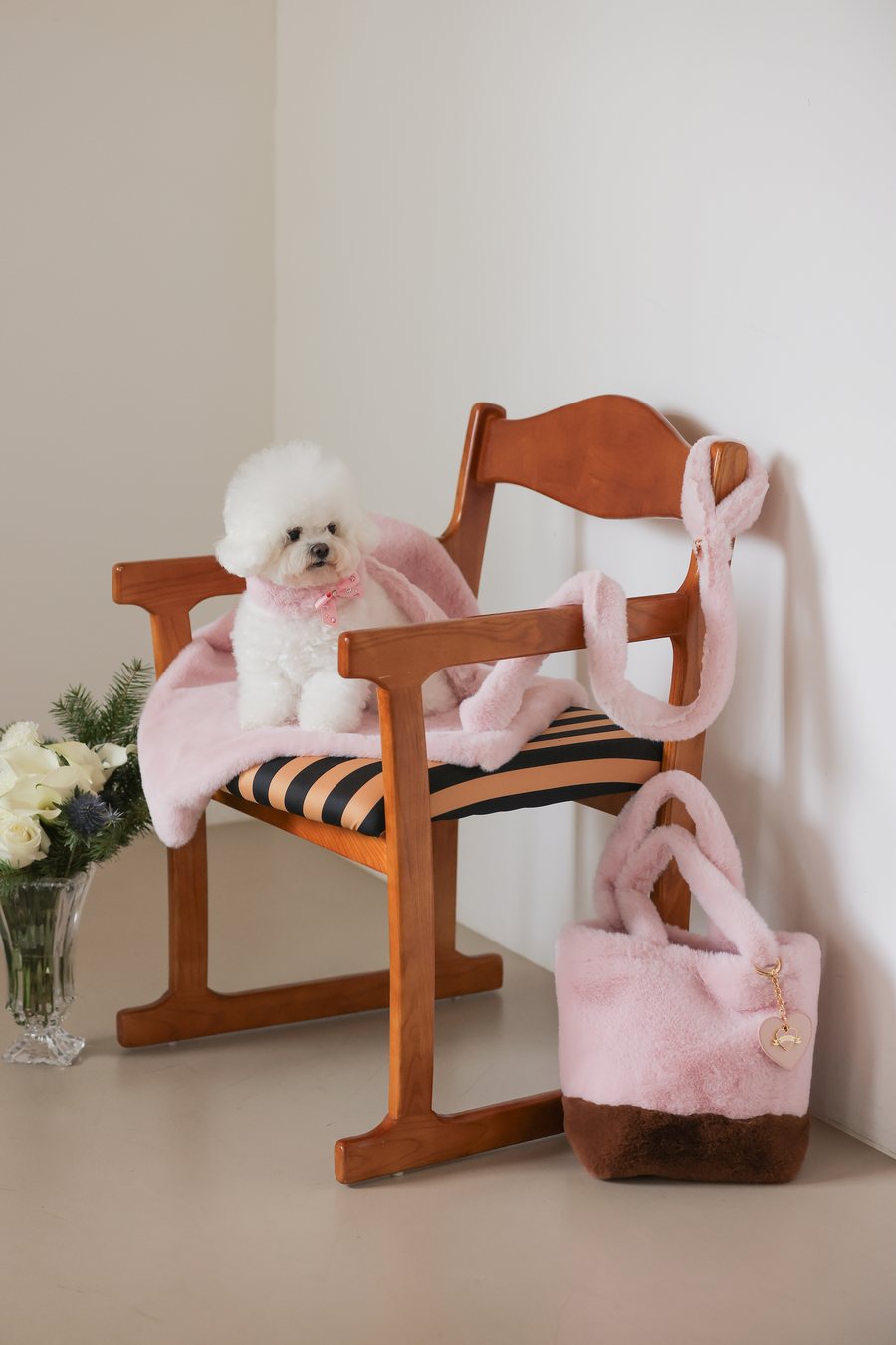 【PRE-ORDER】Eco Fur Angel Blanket ピンク