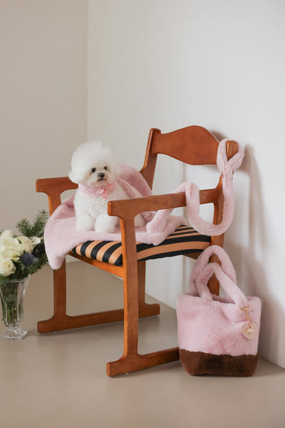 【PRE-ORDER】Eco Fur Angel Blanket ピンク