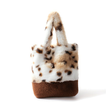 【PRE-ORDER】Eco Fur Chocolat Bag レオパード