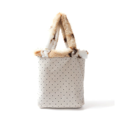 【PRE-ORDER】Eco Fur Chocolat Bag レオパード