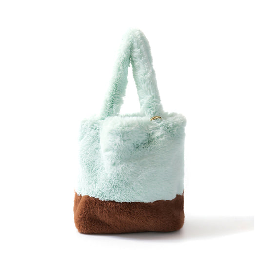 【PRE-ORDER】Eco Fur Chocolat Bag ミント