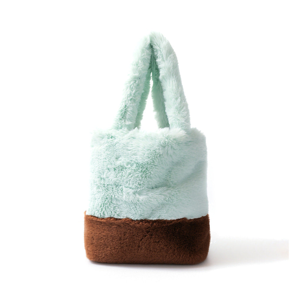 【PRE-ORDER】Eco Fur Chocolat Bag ミント