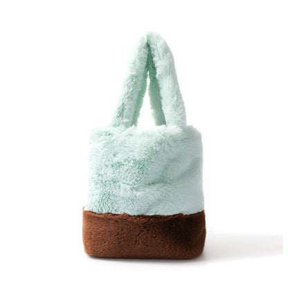 【PRE-ORDER】Eco Fur Chocolat Bag ミント
