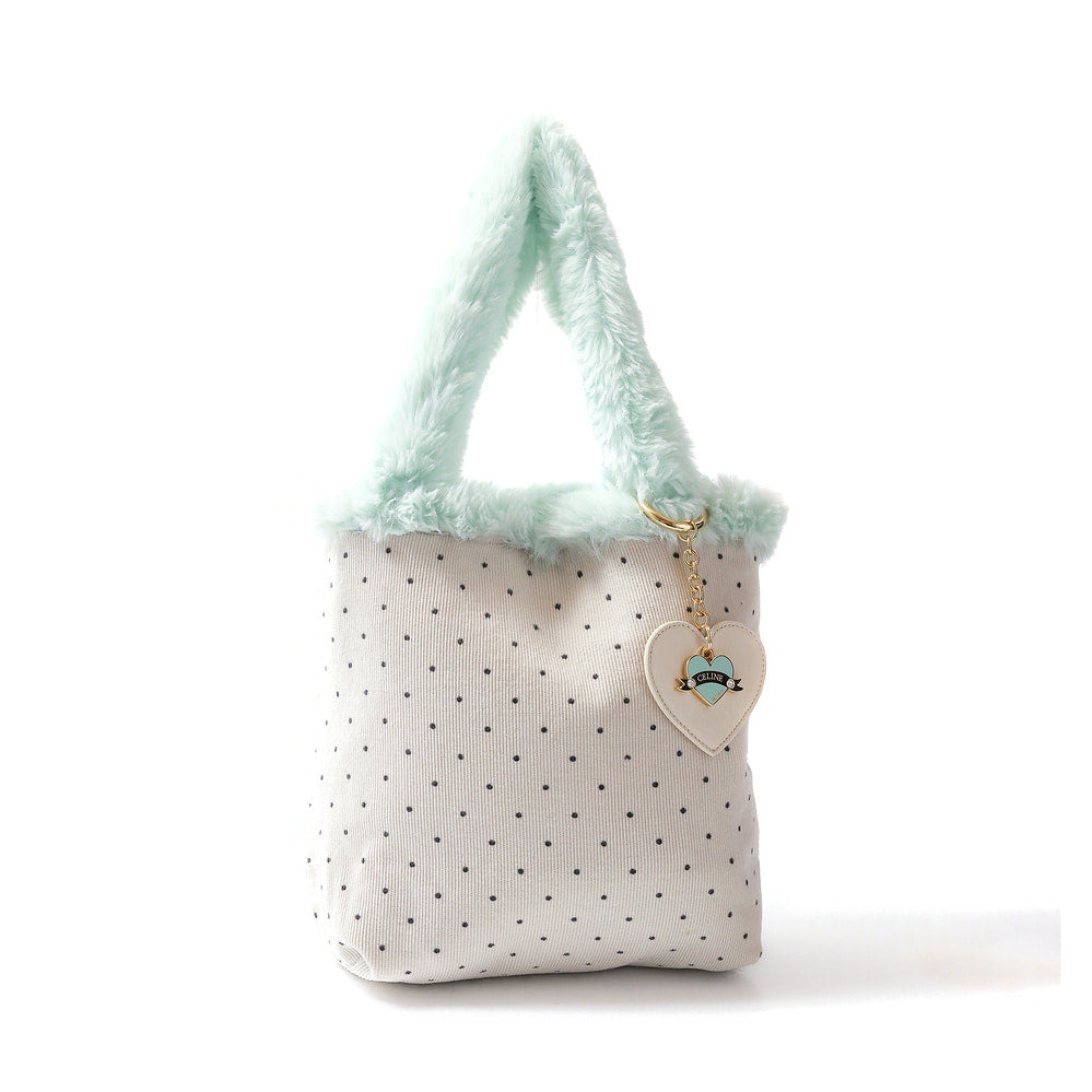 【PRE-ORDER】Eco Fur Chocolat Bag ミント
