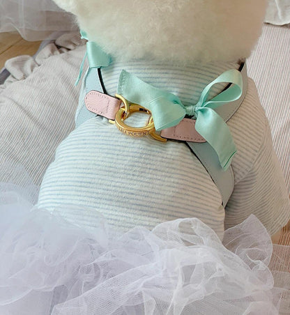 VV Harness 2tone パステルピンク×ブルー