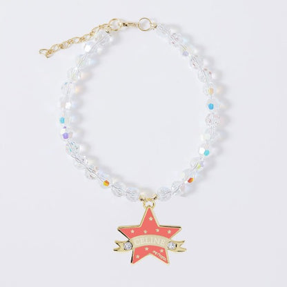 You Are My Star Swarovski Necklace【迷子札】オレンジ