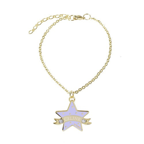 予約 You Are My Star Necklace【迷子札】ラベンダー