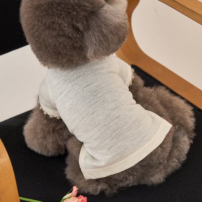 Losange T-Shirt グレーパープル