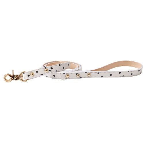Bloom Leash ポルカドット ホワイト