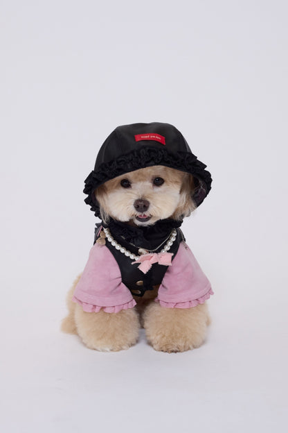 Pocket Ruffle Running Jumper ブラック