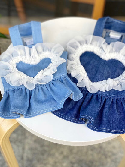 即納 Enfant Denim Tops ダークブルー