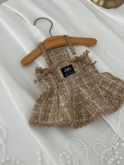 【PRE-ORDER】Moon Tweed A-Line Dress