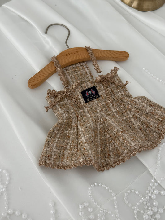 【PRE-ORDER】Moon Tweed A-Line Dress