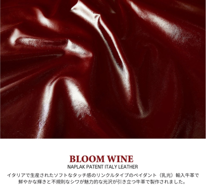 Bloom Collar × In My Heart Pendant【迷子札】 ワイン