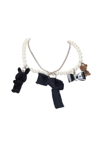 Teddy Palette Necklace ブラック