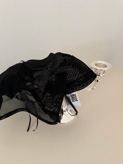 【PRE-ORDER】Velvet Mesh Top 全2色