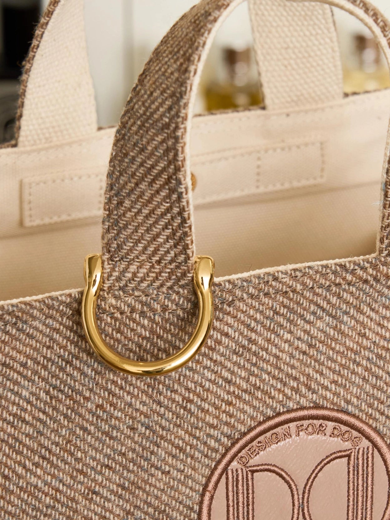 即納 Wool Tweed Walking Bag 全3色