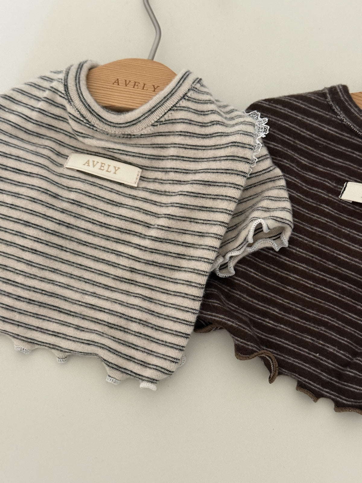 【PRE-ORDER】Wool Stripe Top 全2色