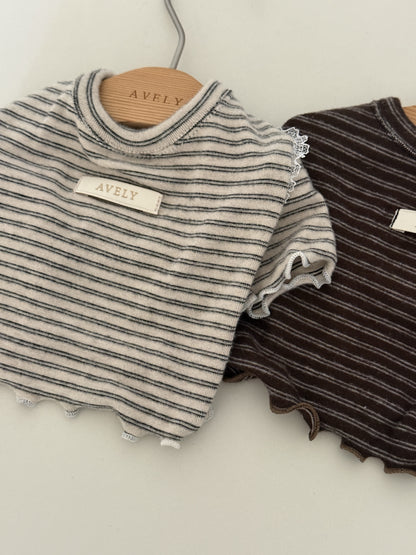 【PRE-ORDER】Wool Stripe Top 全2色