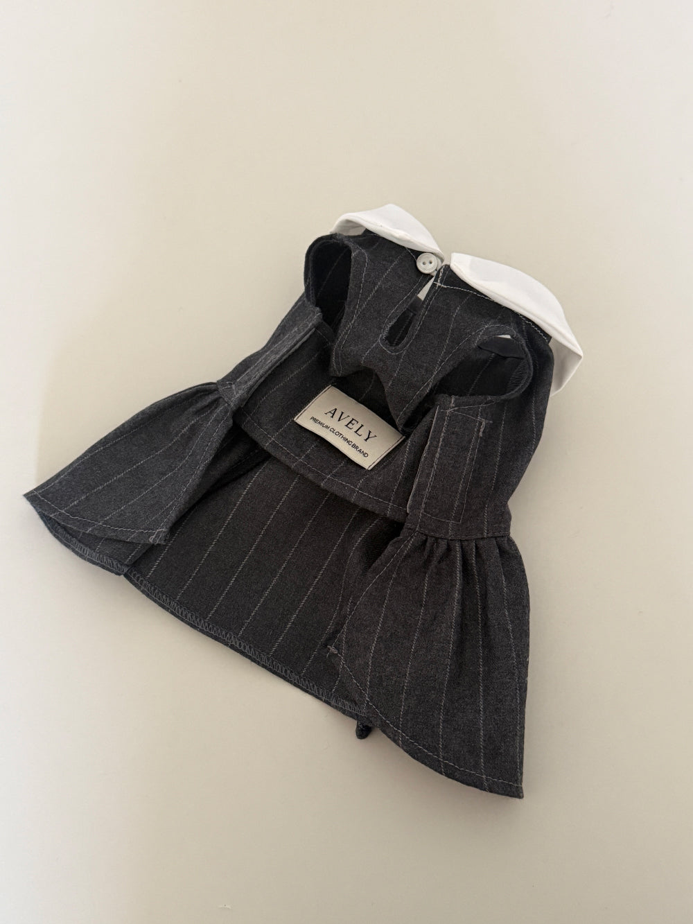 【PRE-ORDER】Charcoal Wool Dress