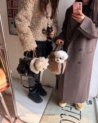 Cheeselet Walk Bag  Glossy Black