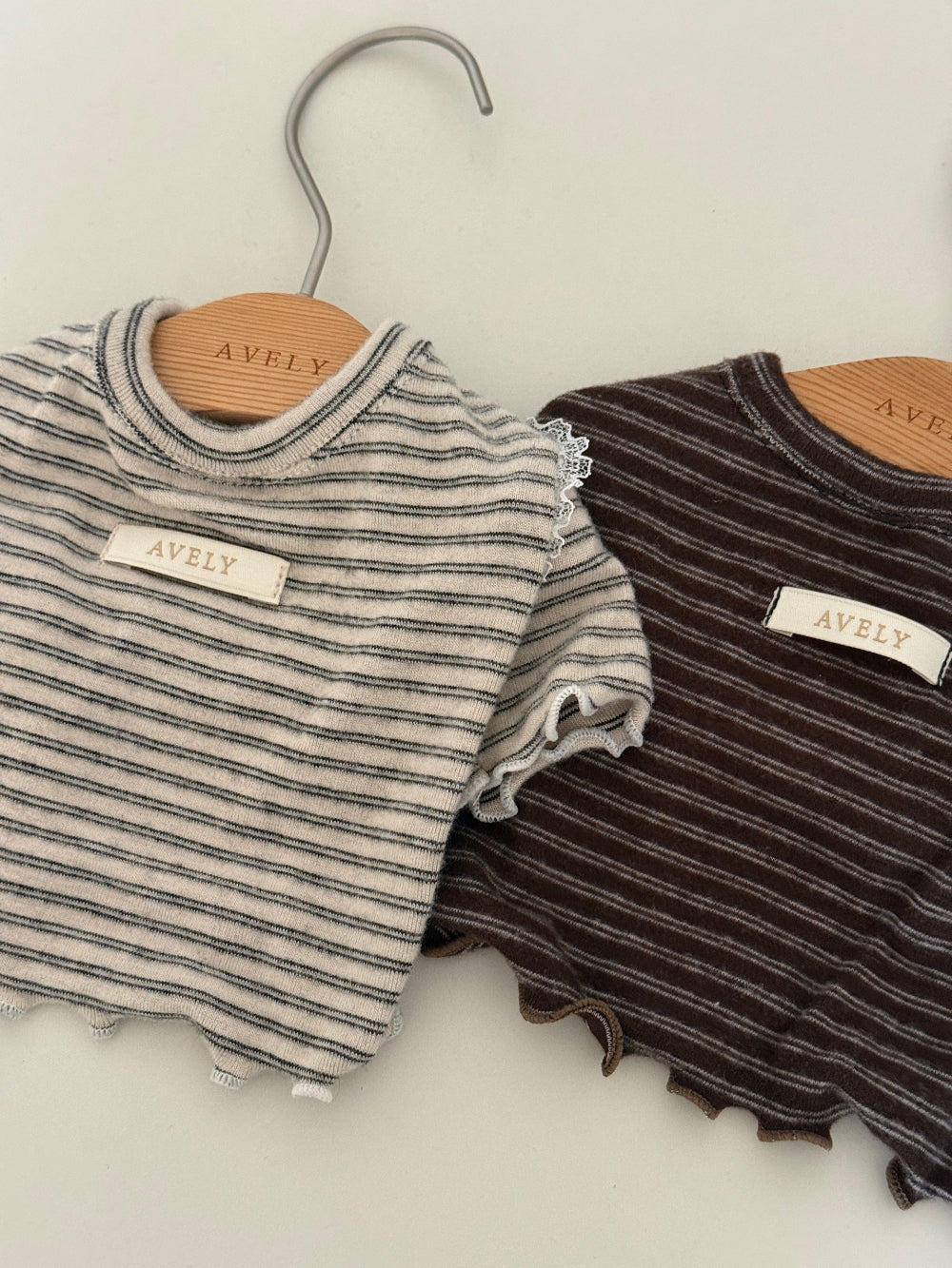 【PRE-ORDER】Wool Stripe Top 全2色