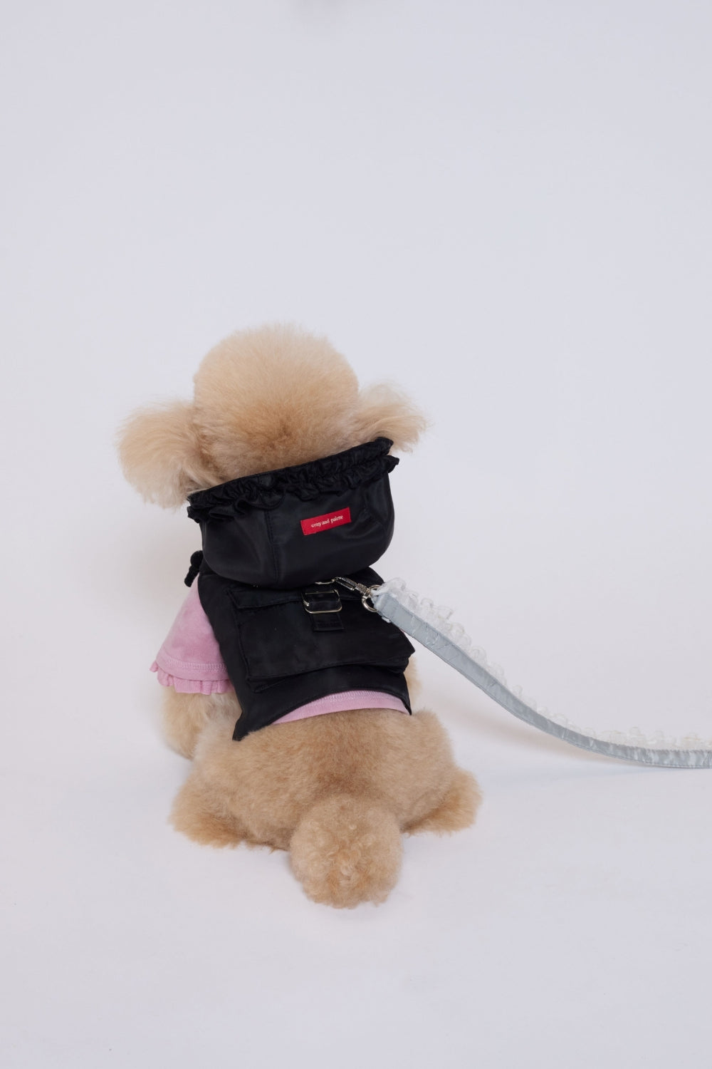 Pocket Ruffle Running Jumper ブラック