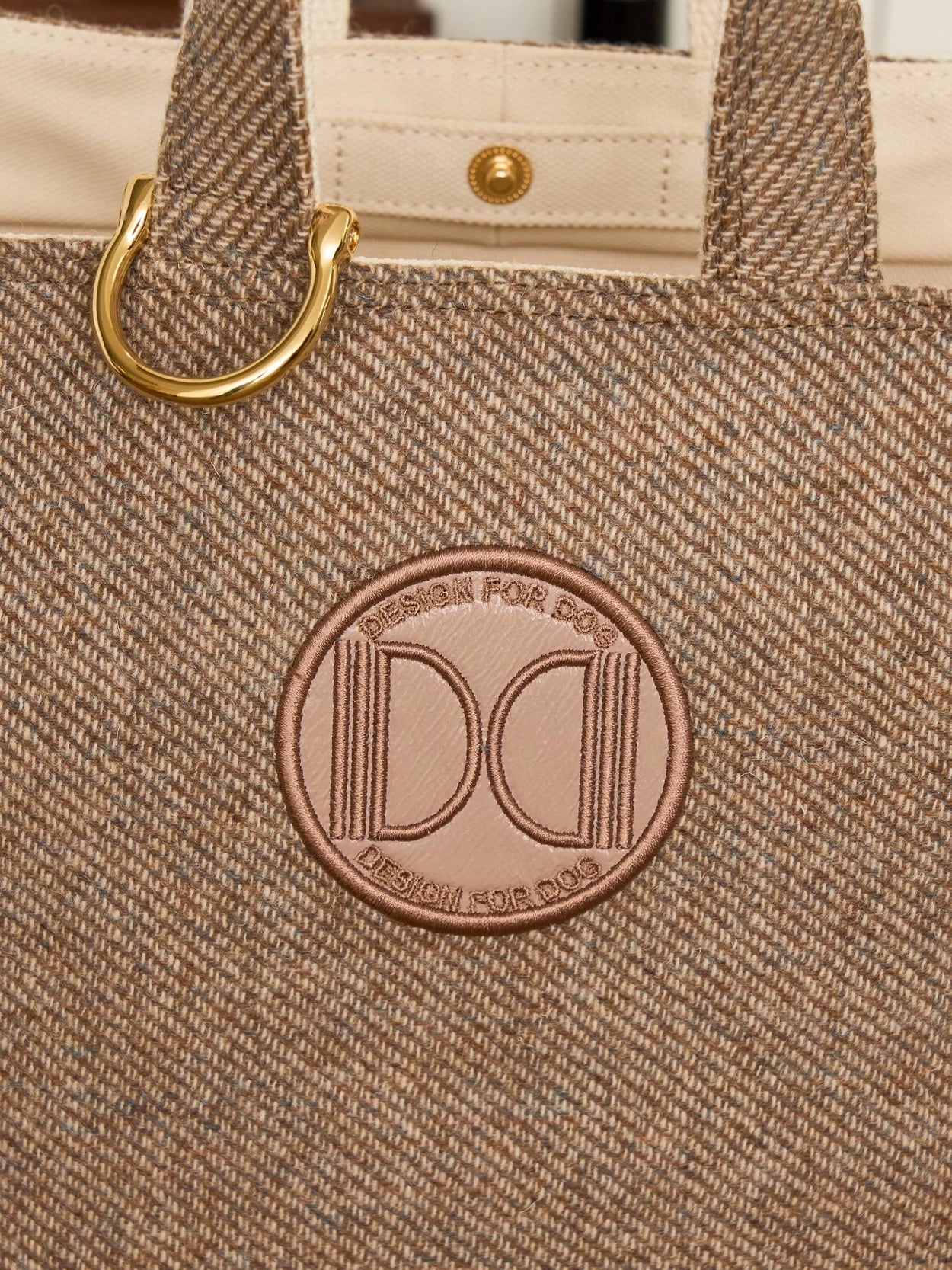 即納 Wool Tweed Walking Bag 全3色