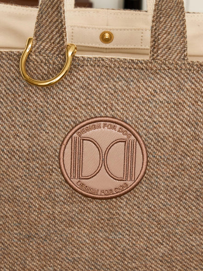 即納 Wool Tweed Walking Bag 全3色