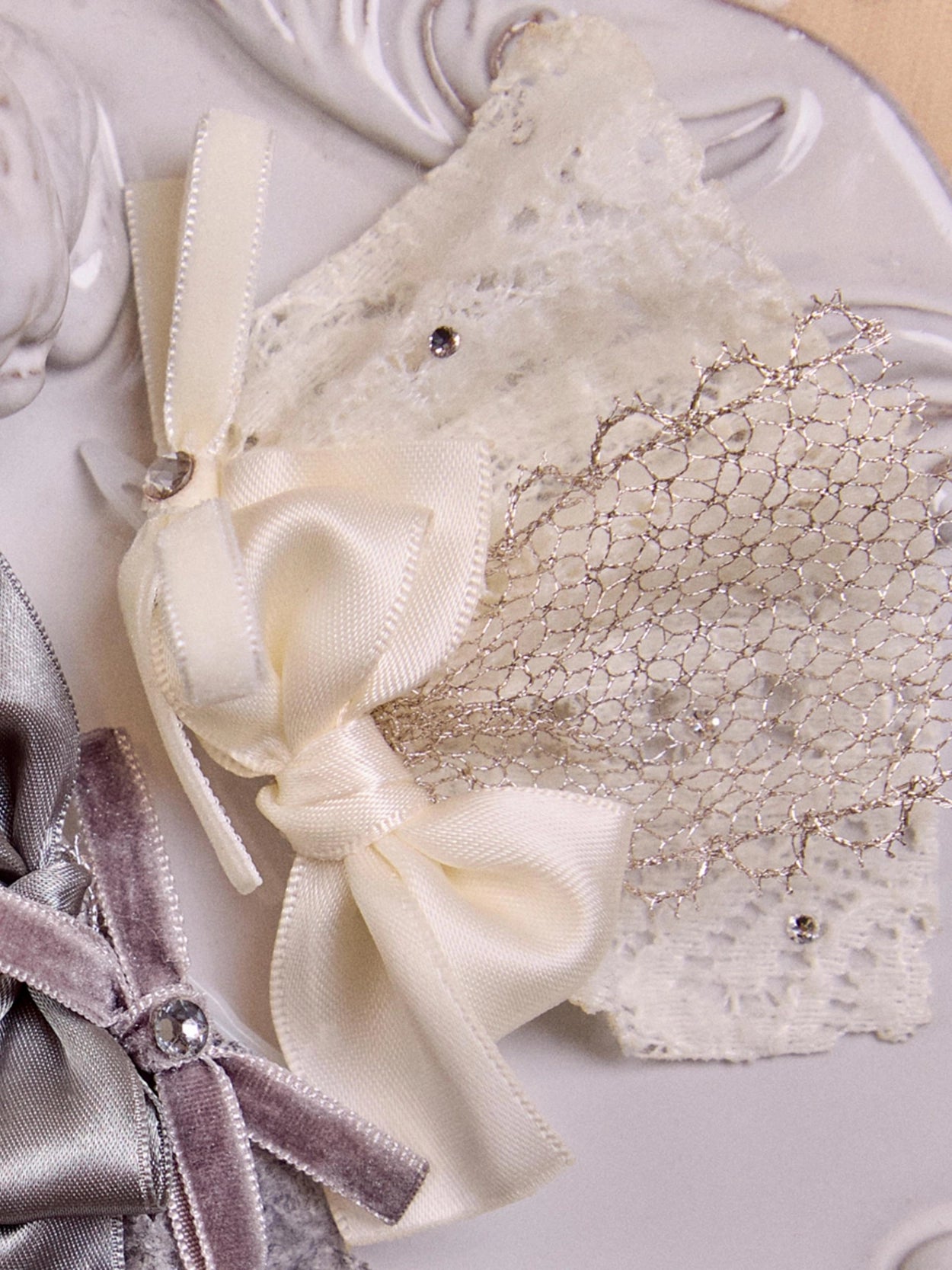 Lace Garden Hairpin 全3色