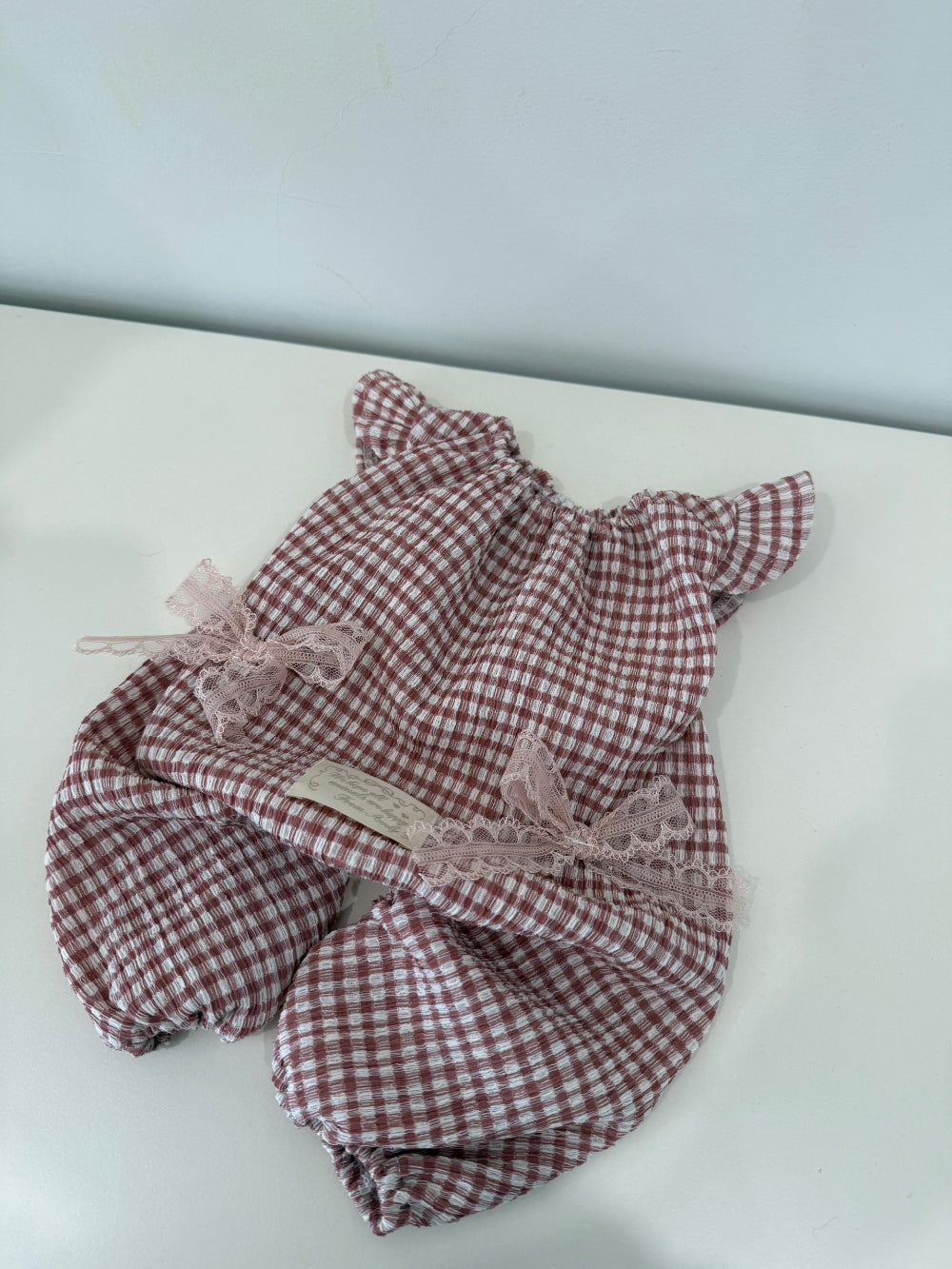 Check Frill Jumpsuit 全2色