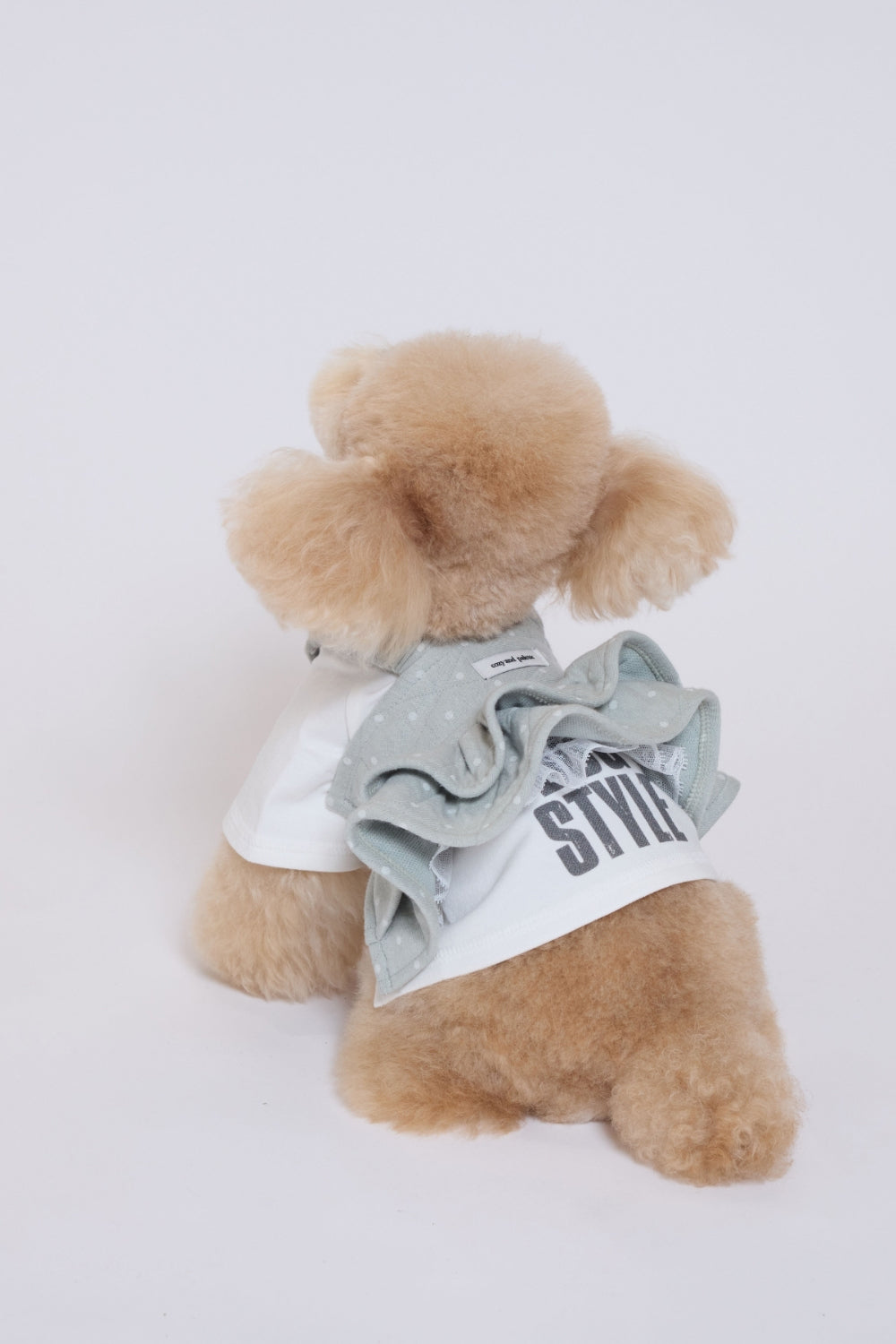 Quilted Polka Bustier ミント