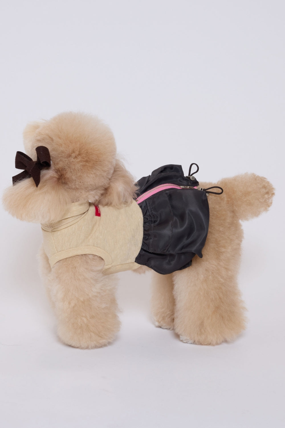 Bubble Pocket Dress ダークブラウン