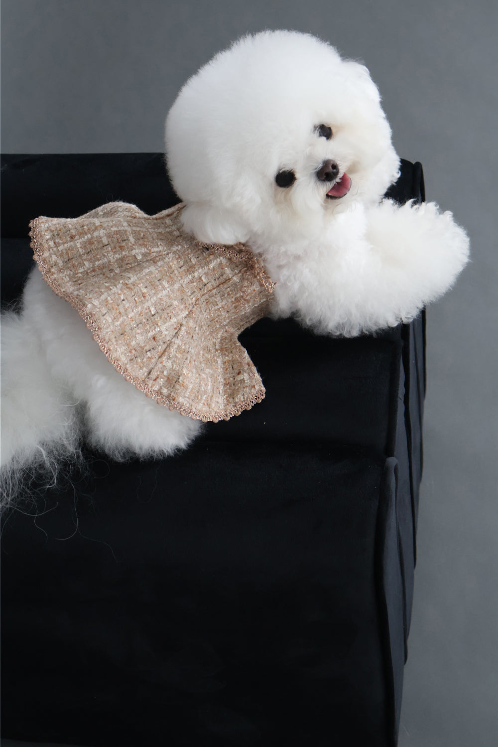【PRE-ORDER】Moon Tweed A-Line Dress