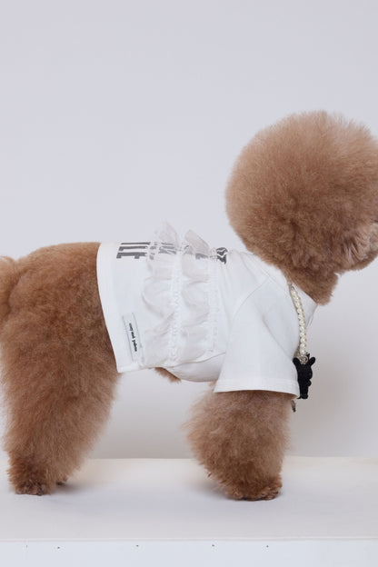 Pure Dog Lace Top ホワイト