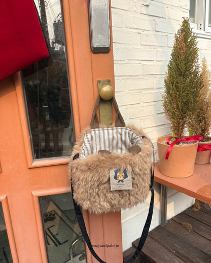 Cheeselet Walk Bag  Winter Fur