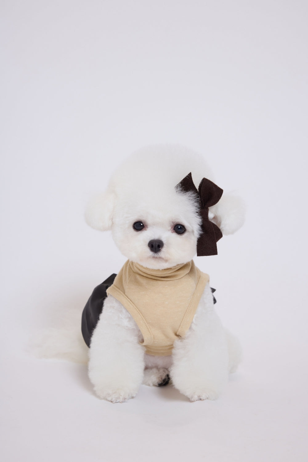 Bubble Pocket Dress ダークブラウン