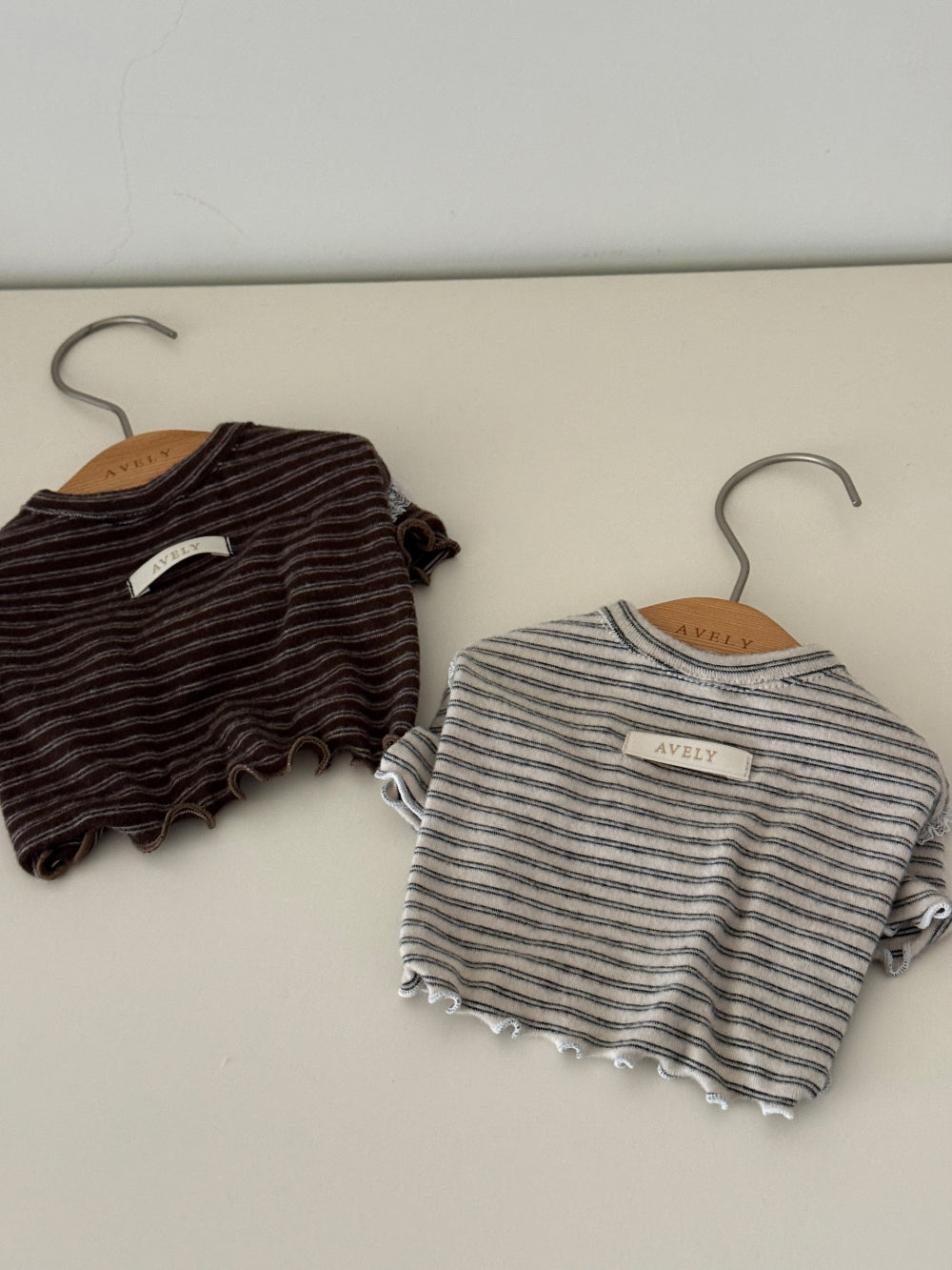 【PRE-ORDER】Wool Stripe Top 全2色