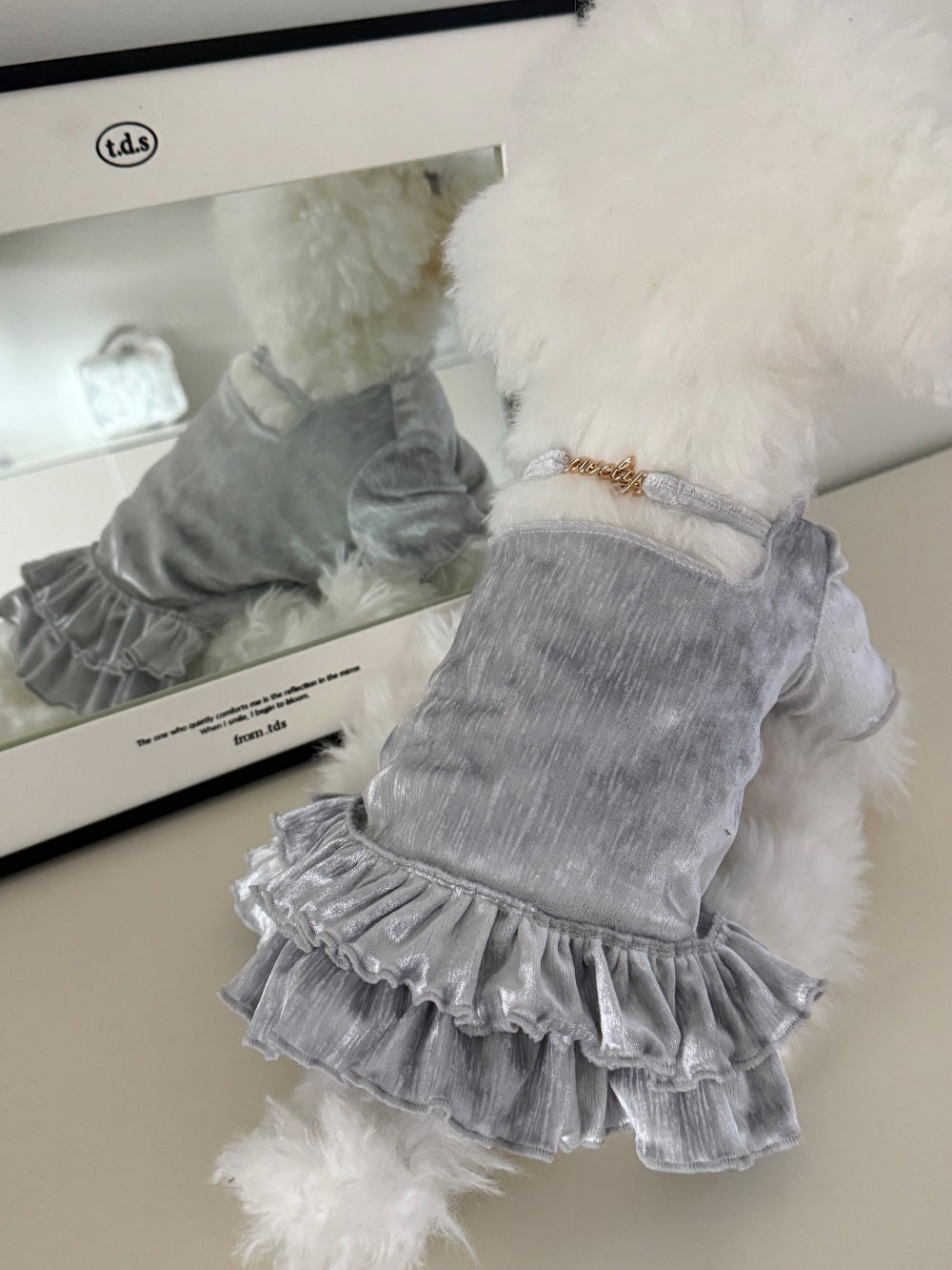 Velvet Ruffle Top 全3色