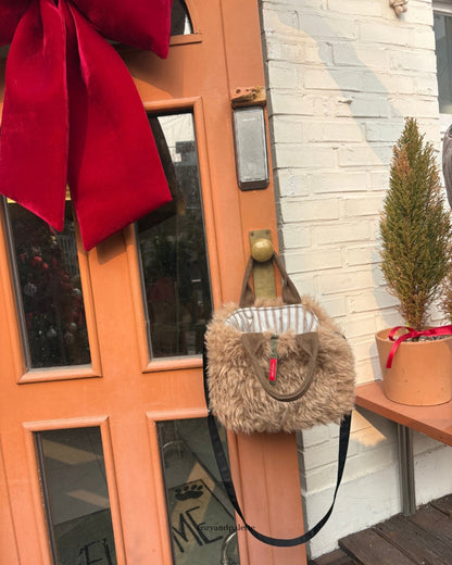 Cheeselet Walk Bag  Winter Fur