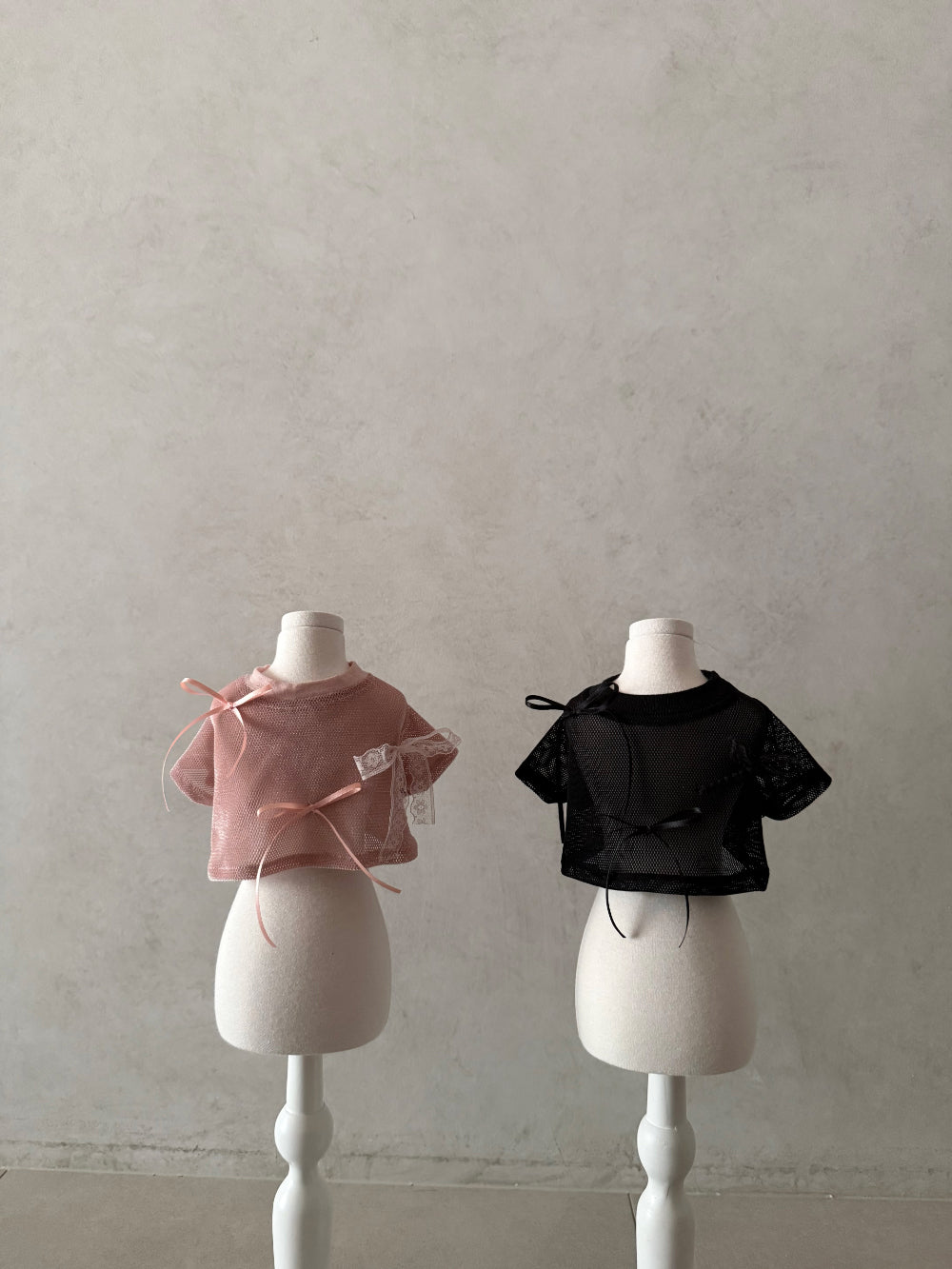 【PRE-ORDER】Velvet Mesh Top 全2色