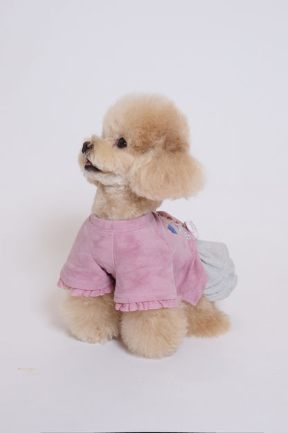 Palette Paper Doll Top - Long ピンク