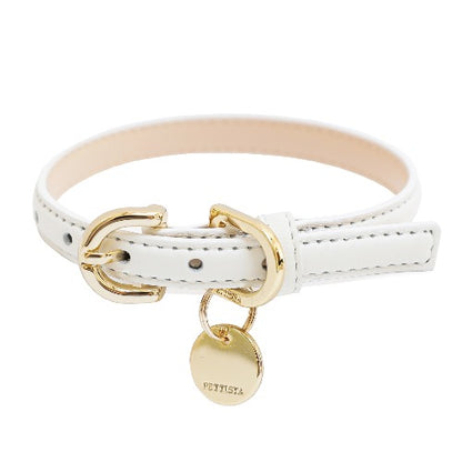 Bloom Collar【迷子札】 バニラクリーム