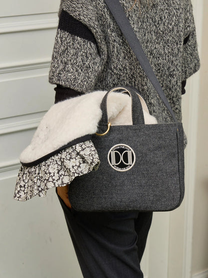 即納 Wool Tweed Walking Bag 全3色