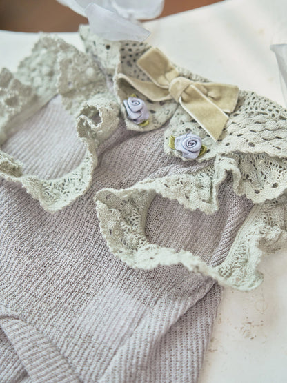 即納 Giselle knit オリーブ