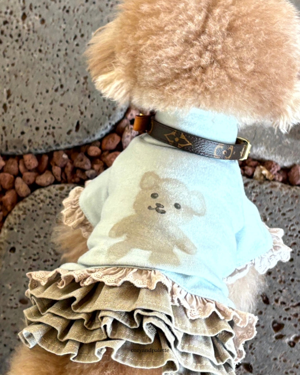 即納 Bear Friend Highneck Top 全4色